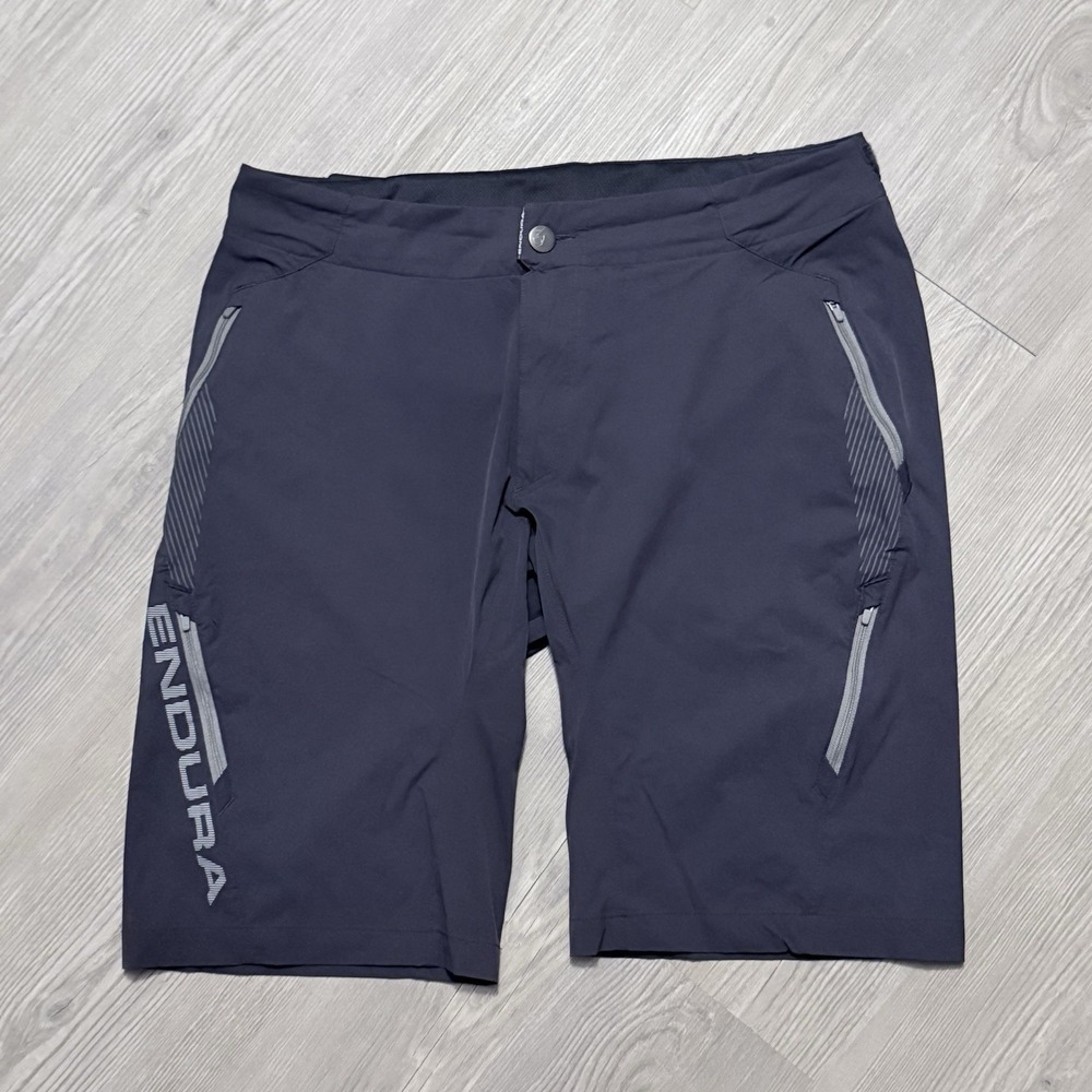Endura SingleTrack Lite Short II Men's XL Black Mountain Bike MTB Shorts E8094